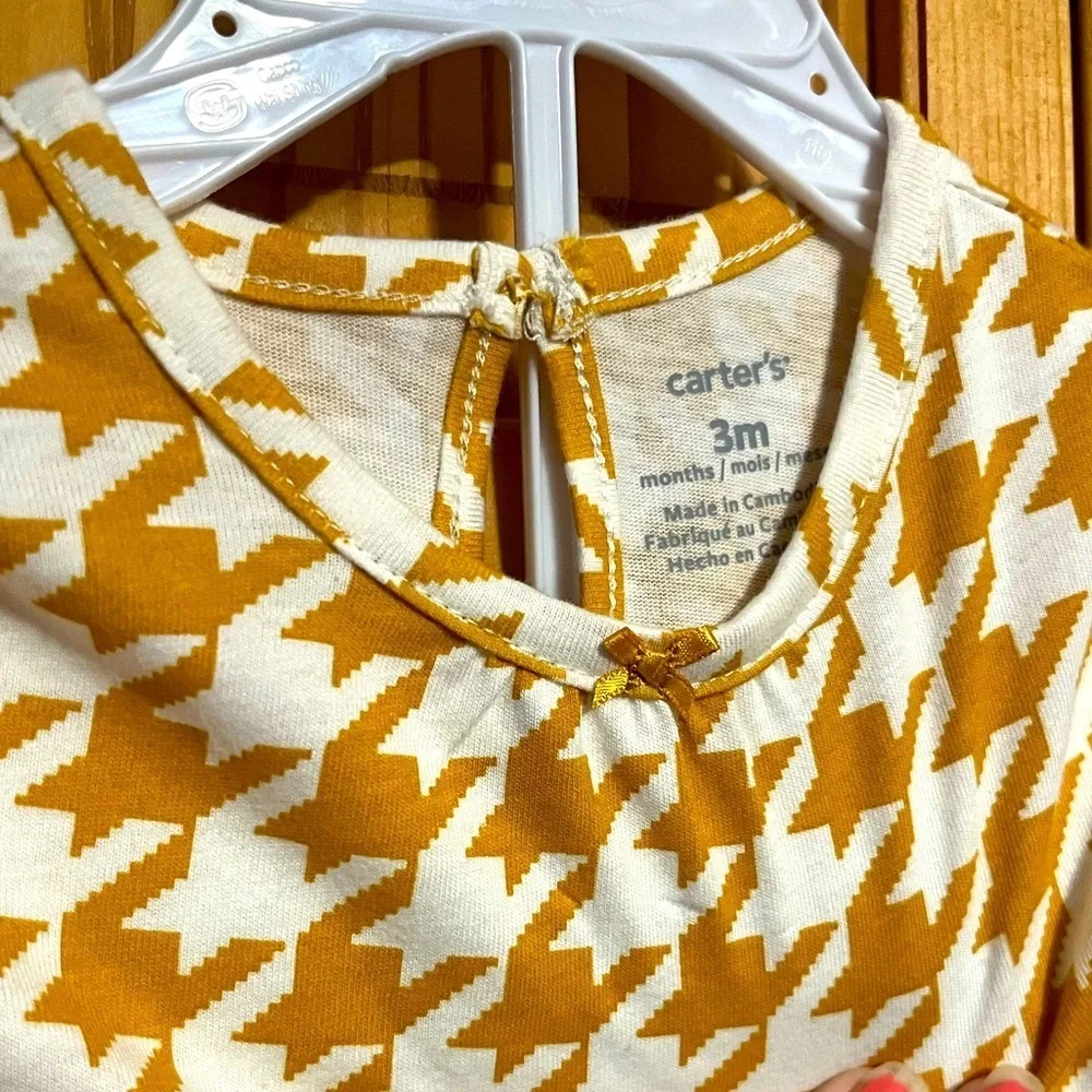 Carter's 2-Piece Houndstooth Bodysuit